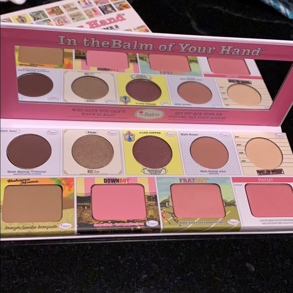 In thebalm of your hand vol 2 eyes cheek palette
